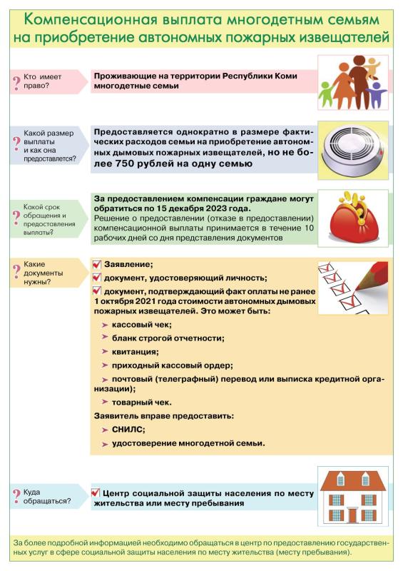 КОМПЕНСАЦИОННЫЕ ВЫПЛАТЫ МНОГОДЕТНЫМ СЕМЬЯМ НА ПРИОБРЕТЕНИЕ АВТОНОМНЫХ...